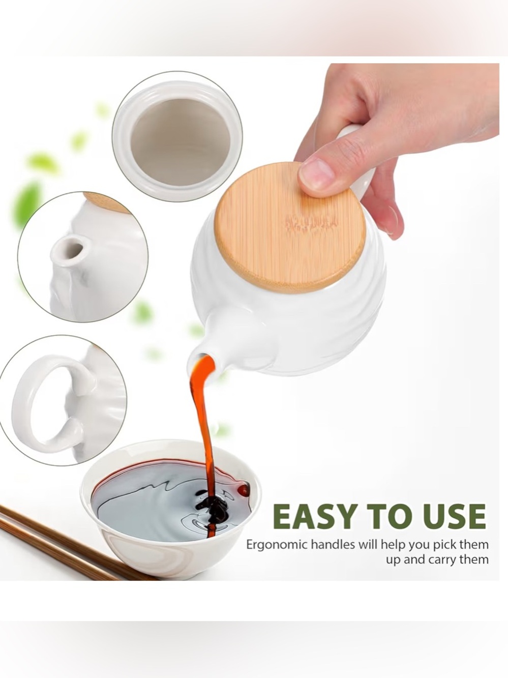 Ceramic Multi-Use Liquid Dispenser - Picture 5 of 11